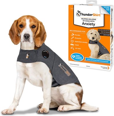 ThunderShirt Classic Anxiety Vest for Dogs, Heather Grey, slide 1 of 1