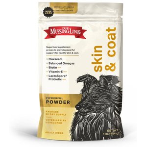 The Missing Link Original Skin & Coat Superfood Dog Supplement, 1-lb bag