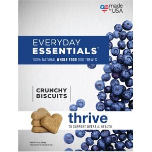 Isle of Dogs Everyday Essentials 100% Natural Thrive Dog Treats, 12-oz bag