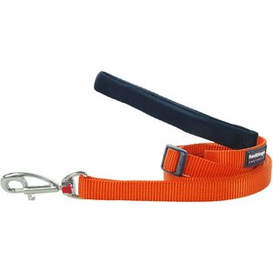 Red Dingo Classic Nylon Dog Leash, Orange, X-Small: 6-ft long, 1/2-in wide