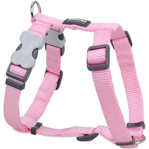 Red Dingo Classic Nylon Back Clip Dog Harness, Pink, X-Small: 11.8 to 17.3-in chest