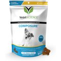 VetriScience Composure Chicken Liver Flavored Soft Chews Calming Supplement for Dogs, 30-count