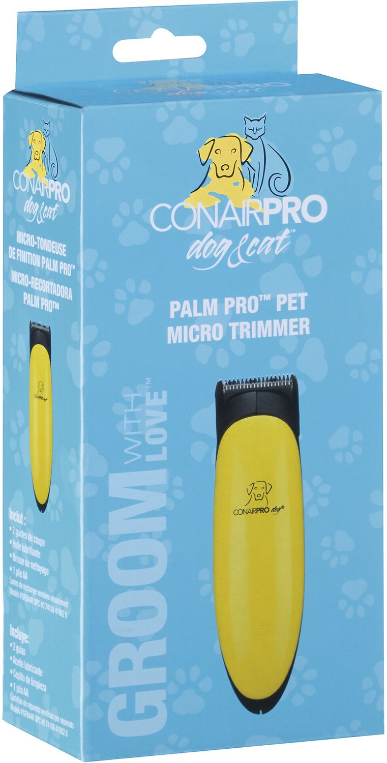 conair palm pro micro pet trimmer