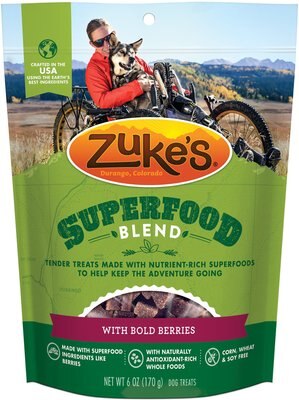 Zuke's SuperFood Blend with Bold Berries Dog Treats, slide 1 of 1