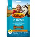 Zuke's Z-Bones with Carrots Rawhide-Free Mini Dental Dog Treats, 18 count
