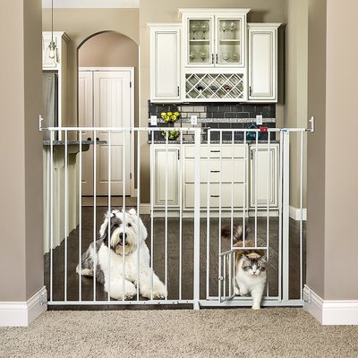 Carlson Pet Products Maxi Extra Tall Walk-Thru Gate with Pet Door, slide 1 of 1
