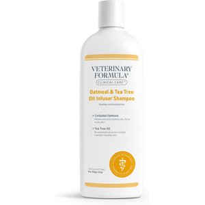 Veterinary Formula Clinical Care Oatmeal & Tea Tree Oil Infuser Shampoo, 16-oz bottle