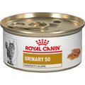 Royal Canin Veterinary Diet Urinary SO Moderate Calorie Morsels in Gravy Canned Cat Food, 3-oz, case of 24