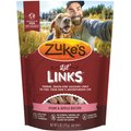 Zuke's Lil' Links Pork & Apple Recipe Grain-Free Dog Treats, 6-oz, bag