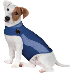 ThunderShirt Polo Anxiety Vest for Dogs, Blue, Medium