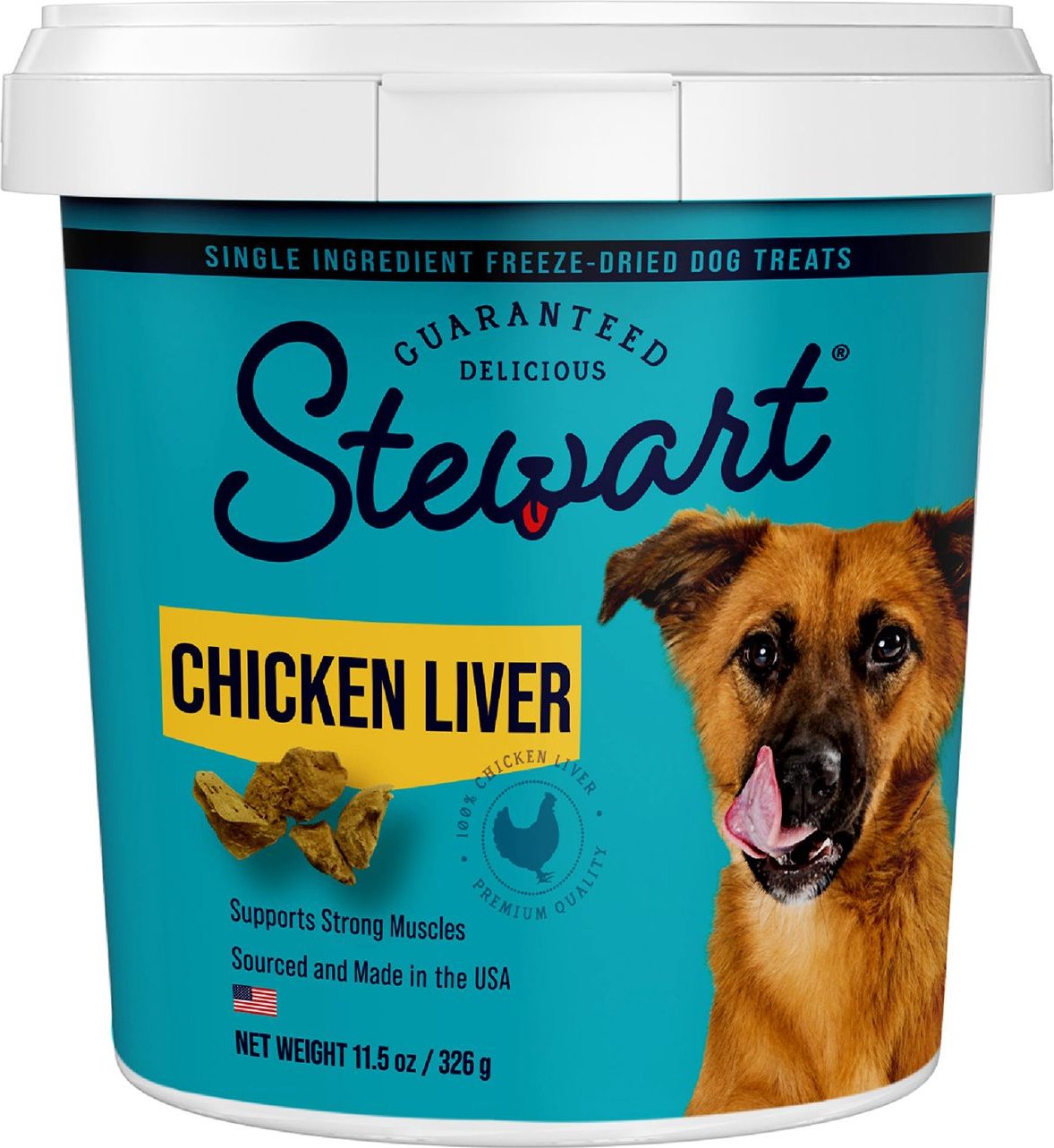 Stewart ProTreat Chicken Liver FreezeDried Raw Dog