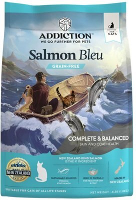 Addiction Grain-Free Salmon Bleu Dry Cat Food, slide 1 of 1
