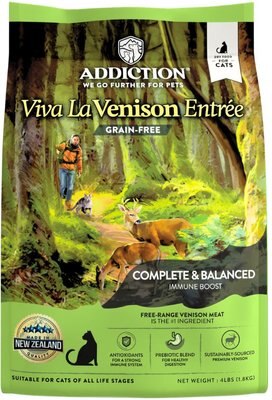 Addiction Grain-Free Viva La Venison Dry Cat Food, slide 1 of 1