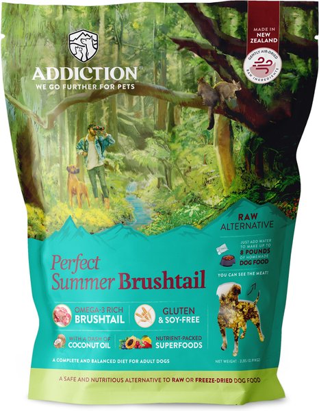 Addiction Perfect Summer Brushtail Raw Dehydrated Dog Food, 2-lb box slide 1 of 10