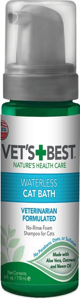 Vet's Best Waterless Cat Bath, 4-oz bottle slide 1 of 7