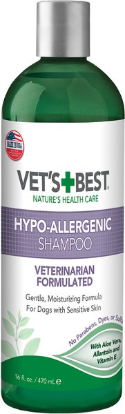 Vet's Best Hypo-Allergenic Shampoo for Dogs, 16-oz bottle slide 1 of 7