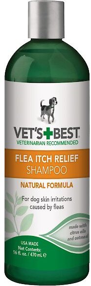 Vet's Best Flea Itch Relief Shampoo for Dogs, 16-oz bottle slide 1 of 4