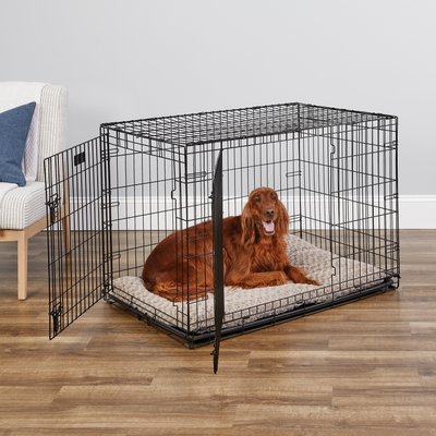 MidWest iCrate Fold & Carry Double Door Collapsible Wire Dog Crate, slide 1 of 1