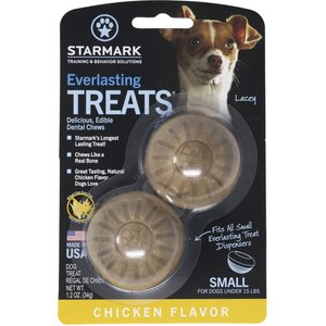 Starmark Everlasting Chicken Flavored Small Dog Treats, 2 count