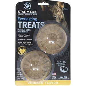 Starmark Everlasting Chicken Flavored Large Dog Treats, 2 count