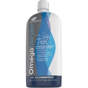 Ark Naturals Omega Mender Liquid Skin & Coat Supplement for Dogs & Cats, 16-oz bottle
