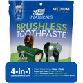Ark Naturals Brushless Toothpaste Medium Breed Dental Dog Chews, 18-oz bag, Count Varies