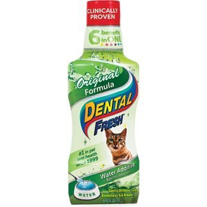 Dental Fresh Original Formula Cat Dental Water Additive, 8-oz bottle