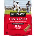 Nutri-Vet Hip & Joint Regular Strength Biscuits for Small & Medium Dogs Peanut Butter Flavor Treats, 19.5-oz bag