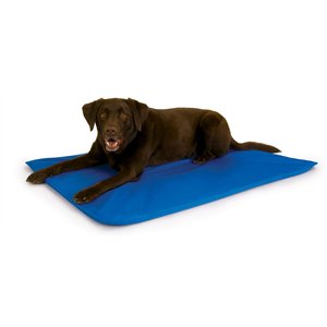 K&H Pet Products Cool Bed III Dog Pad, Blue, Large