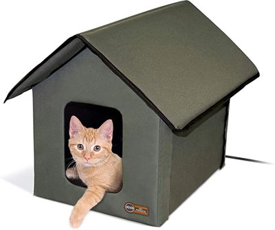 chewy heated cat house