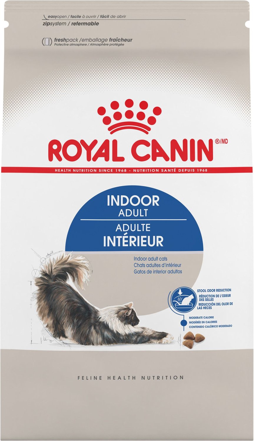 Royal Canin Indoor Adult Dry Cat Food, 3lb bag