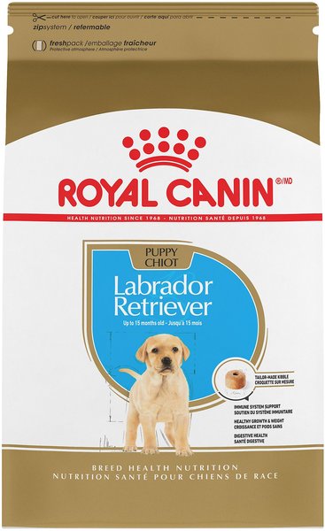 Royal Canin Breed Health Nutrition Labrador Retriever Puppy Dry Dog Food, 30-lb bag slide 1 of 8