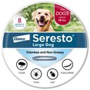 Seresto Flea & Tick Collar for Dogs, over 18 lbs, 1 Collar (8-mos. supply)