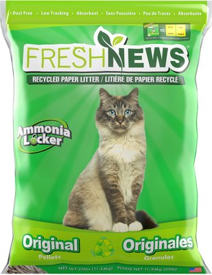 Fresh News Unscented Non-Clumping Paper Cat Litter, slide 1 of 1