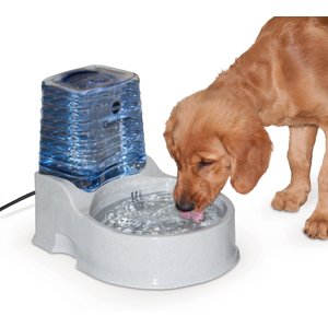 K&H Pet Products CleanFlow Filtered Water Dog Bowl, Medium, 1.4 gallon Bowl, 1 gallon Reservoir
