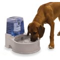 K&H Pet Products CleanFlow Filtered Gravity Refill Dog Waterer with Reservoir, 448-oz