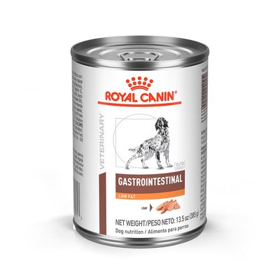 Royal Canin Veterinary Diet Gastrointestinal Low Fat Loaf Wet Dog Food, 13.5-oz, case of 24