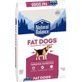 Natural Balance Fat Dogs Chicken & Salmon Formula Low Calorie Dry Dog Food, 15-lb bag
