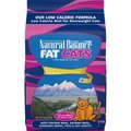 Natural Balance Fat Cats with Chicken Meal, Salmon Meal, Garbanzo Beans, Peas & Oatmeal Dry Cat Food, 6-lb bag