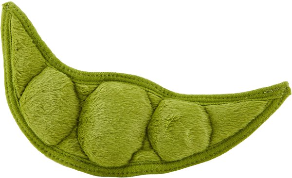 P.L.A.Y. Pet Lifestyle & You Garden Fresh Peapod Squeaky Plush Dog Toy slide 1 of 6