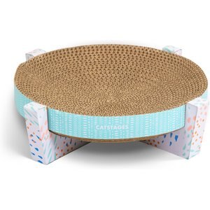 Petstages Easy Life Scratch, Snuggle & Rest Cat Scratcher Toy with Catnip