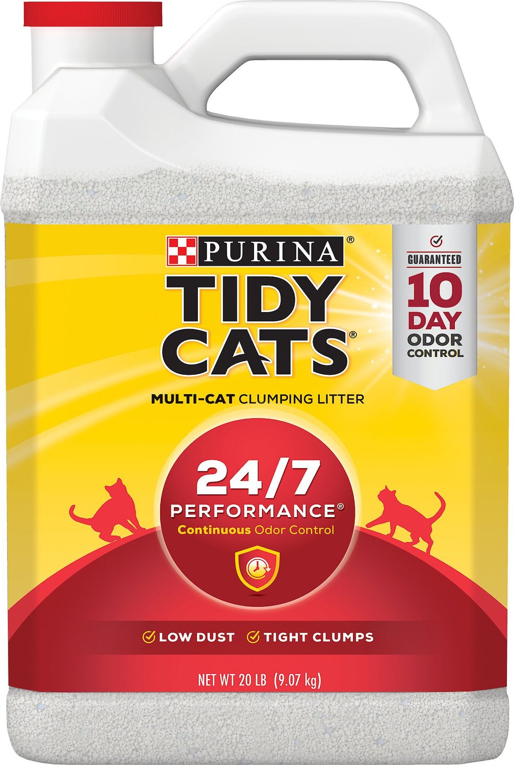 Tidy Cats 24/7 Performance Continuous Odor Control Cat Litter, 20lb