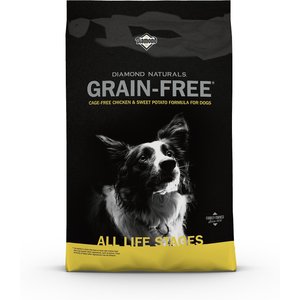 Diamond Naturals Grain-Free Chicken & Sweet Potato Formula Dry Dog Food, 5-lb bag