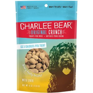 Charlee Bear Liver Flavor Dog Treats, 6-oz bag