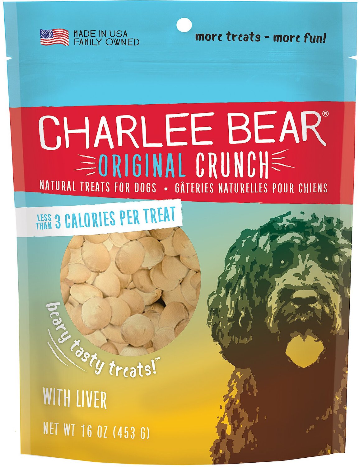 CHARLEE BEAR Liver Flavor Dog Treats 