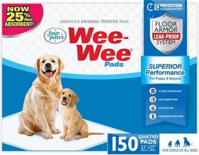 Wee-Wee Absorbent Dog Pee Pads, 22 x 23-in, Unscented, slide 1 of 1
