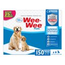 Wee-Wee Absorbent Dog Pee Pads, 22 x 23-in, 150 count, Unscented