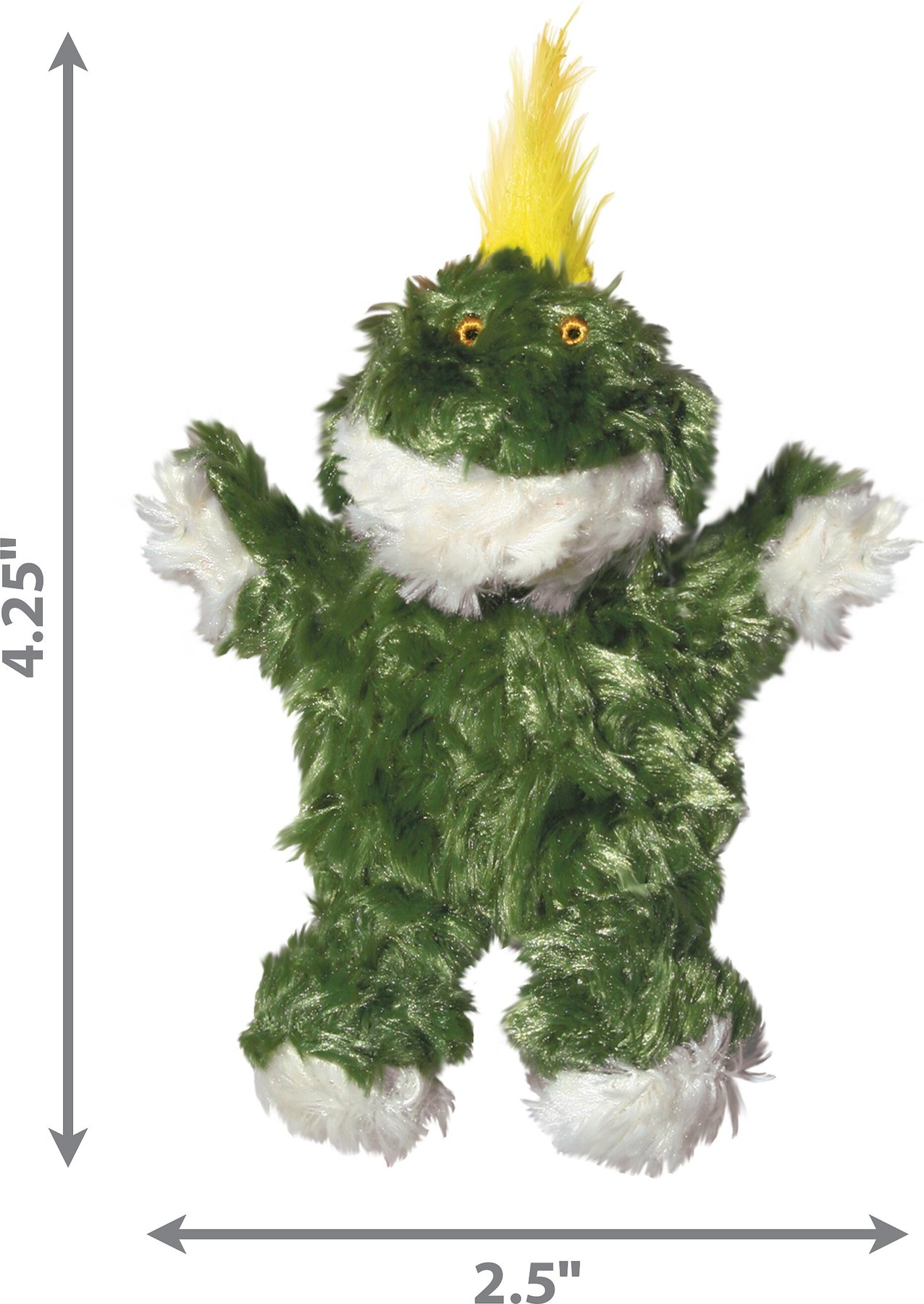 KONG Finn Frog Dog Toy