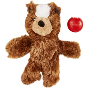 KONG Plush Teddy Bear Dog Toy, Medium
