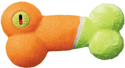 KONG AirDog Off/On Squeaker Bone Dog Toy, Color Varies, slide 1 of 1